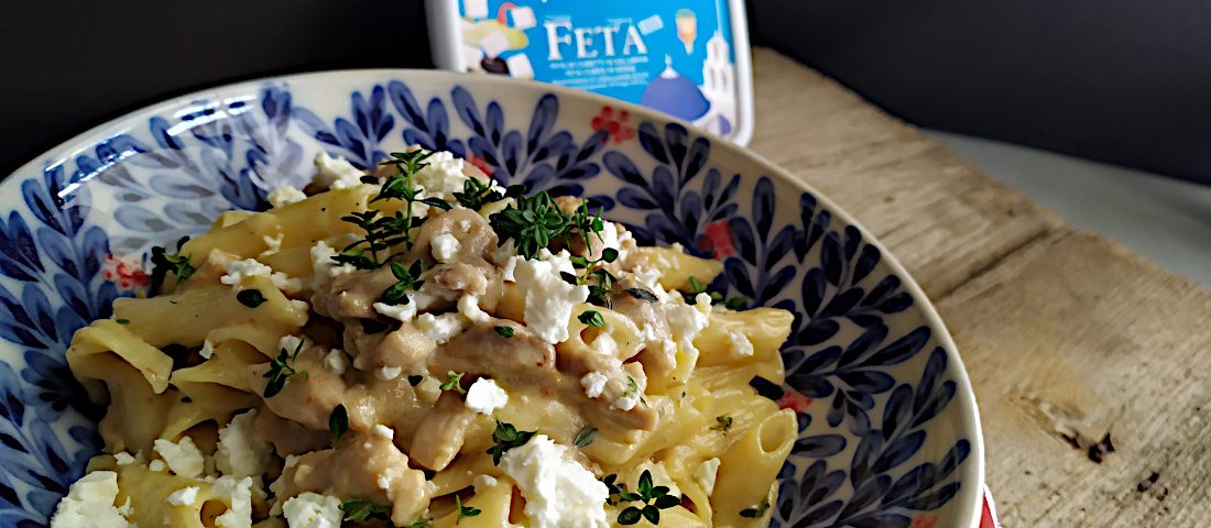 Πέννες με φιλέτο κοτόπουλο σε σάλτσα φλετας με μπύρα